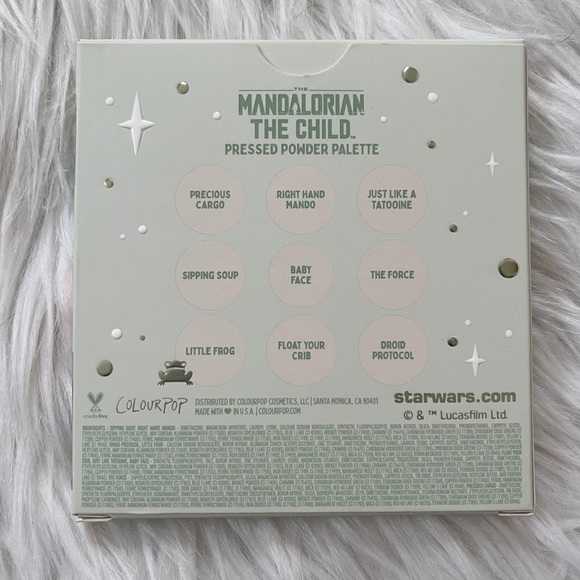 Colourpop The Child Baby Yoda eyeshadow palette Star Wars Mandalorian - Picture 3 of 4